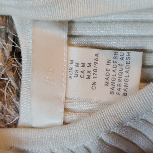 H&M Ribbed halter top - Picture 4 of 7